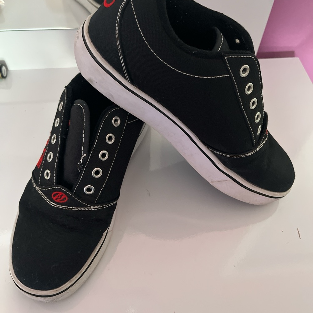 Heelys Black and White Skate Shoes